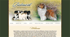 Desktop Screenshot of belmarkshelties.com